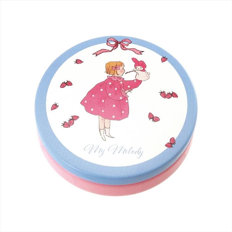 缶入りメモ サンリオキャラクターズ×くらはしれい マイメロディ 水色