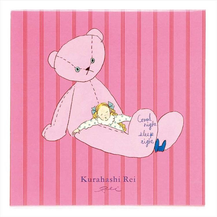 スクエアメモ くらはしれい ピンク ピンク