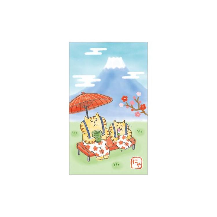 ポチ袋 ごろごろにゃんすけ 富士山とだんご ステーショナリー ロフト公式通販サイト Loft
