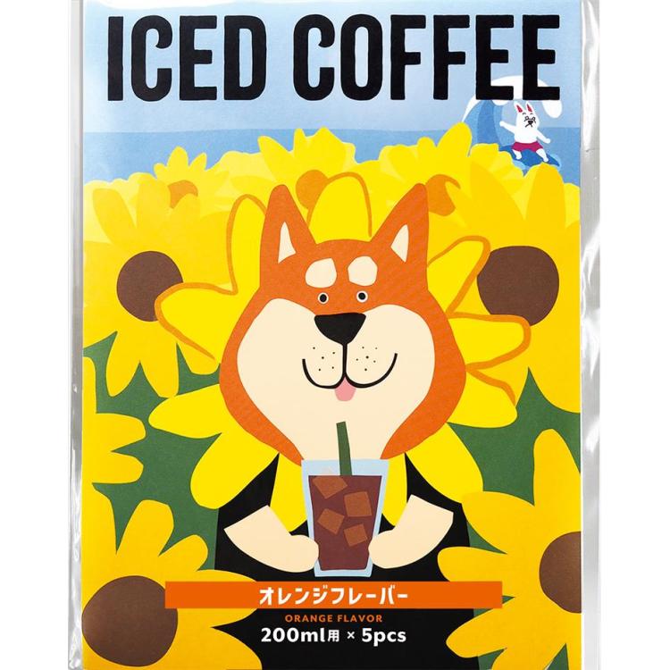 アートミュージアム インスタントアイスコーヒー 柴犬(オレンジフレーバー)