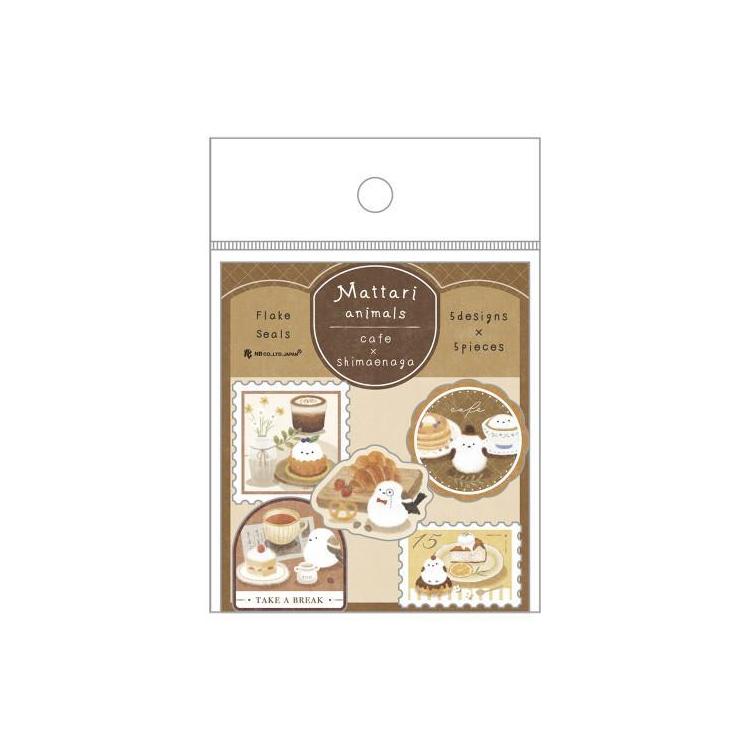 フレークシール まったりアニマルズ デイ シマエナガ シマエナガ