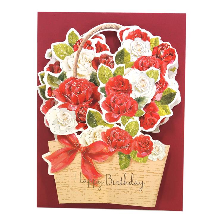 誕生日カード ポップアップ 花かご ローズ ステーショナリー ロフト公式通販サイト Loft 誕生日カード ポップアップ 花かご ローズ ステーショナリー ロフト公式通販サイト Loft