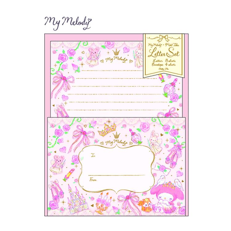 サンリオキャラクターズ×たけいみき レターセット メルヘンプリンセス: ステーショナリー | ロフト公式通販サイト | LOFT