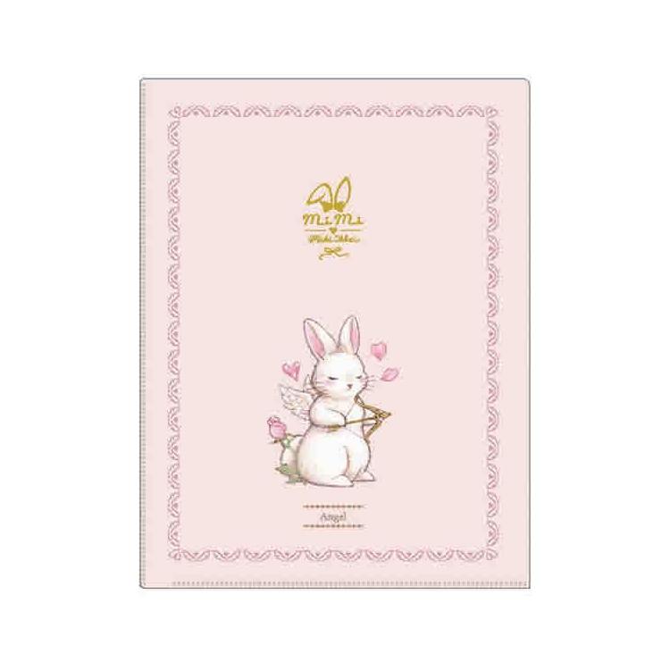 A5クリアファイル 6ポケット たけいみき mimi エンジェル エンジェル