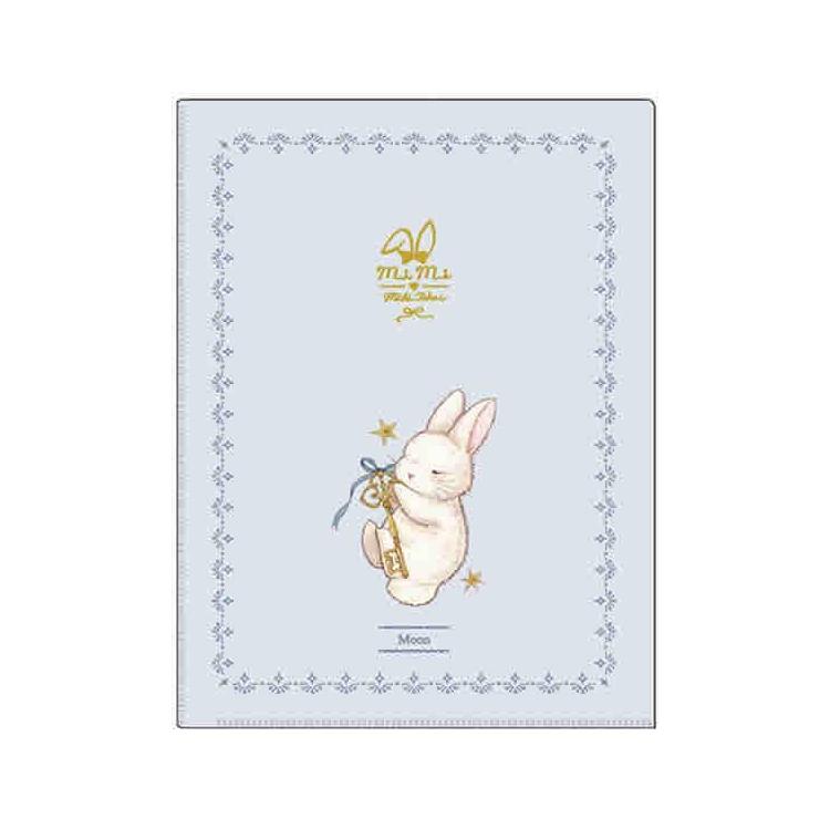 A5クリアファイル 6ポケット たけいみき mimi ムーン ムーン