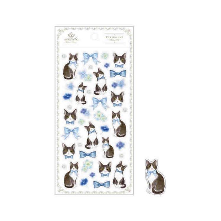 クリアシール たけいみき mondo タキシードキャット タキシードキャット