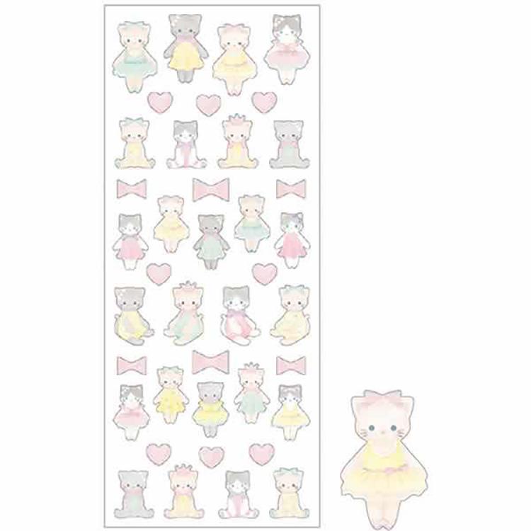 フロッキーシール ねこ ねこ