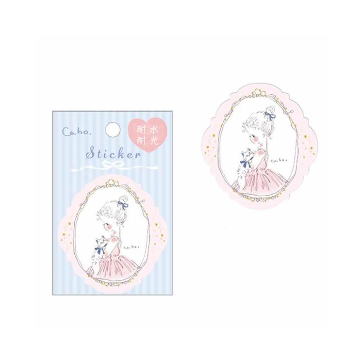 Caho ステッカー バレリーナ バレリーナ