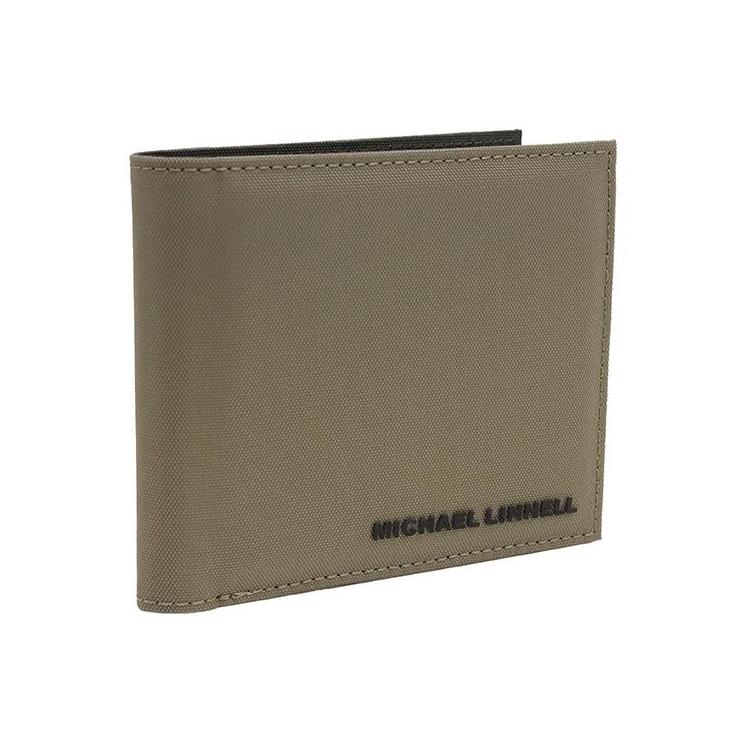二つ折財布　ＭＬＷＡ－４２０－０５　カーキ　マイケルリンネル カーキ