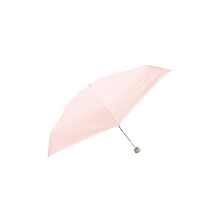 HUS. ハス 折りたたみ傘晴雨兼用 オールウェザー カラーズ アイスピンク