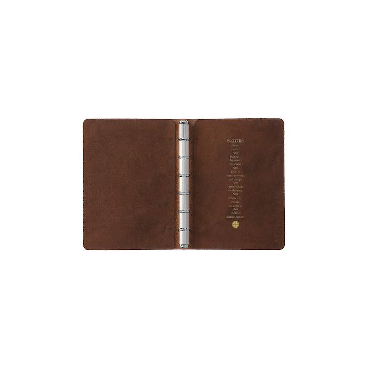 レザーバインダー プエブロ ミニ6 ブラウン ブラウン