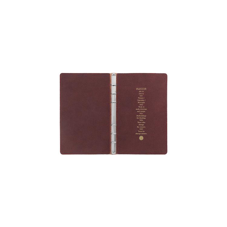 システム手帳 バインダー バイブル PLOTTER リスシオ ワイン ワイン