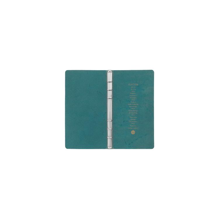 システム手帳 バインダー ナロー PLOTTER リスシオ ブルー ブルー