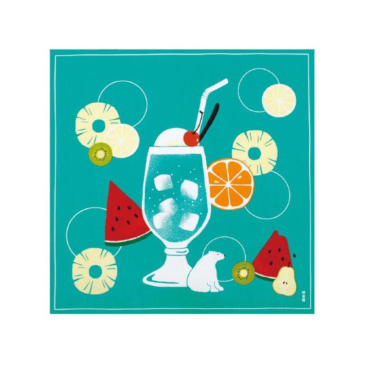 絵小布 50×50cm 爽やかクリームソーダ 爽やかクリームソーダ