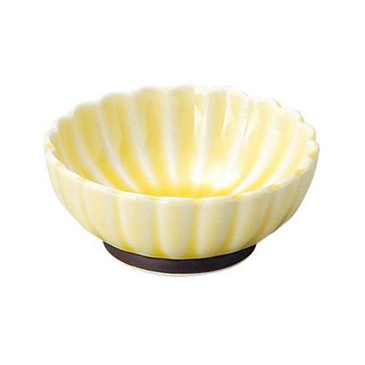 かすみ浅小鉢 黄 黄