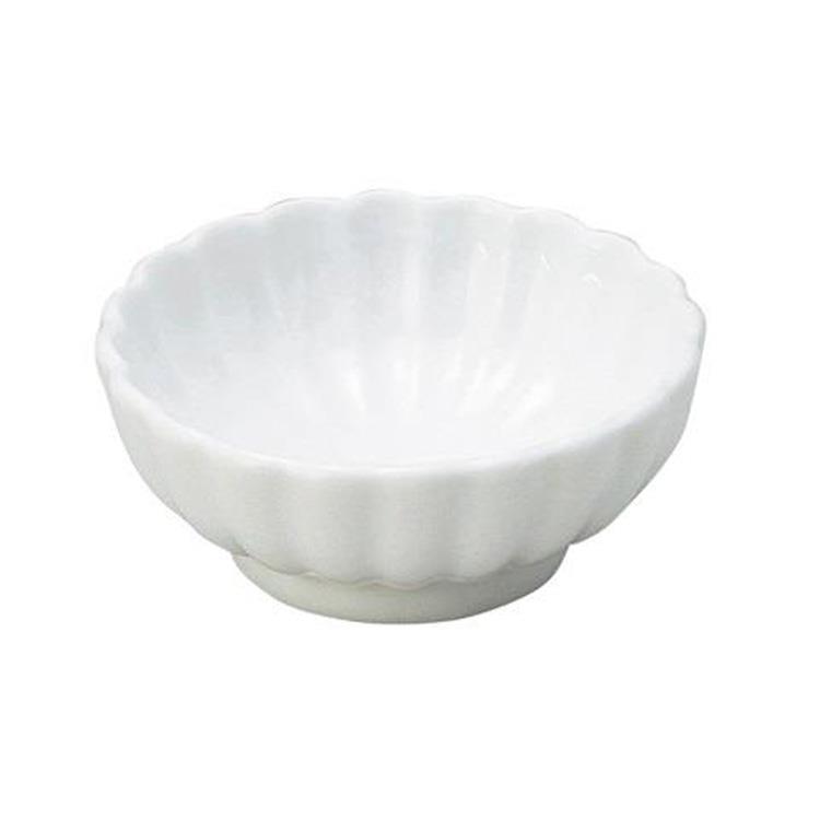 かすみ浅小鉢 白 白