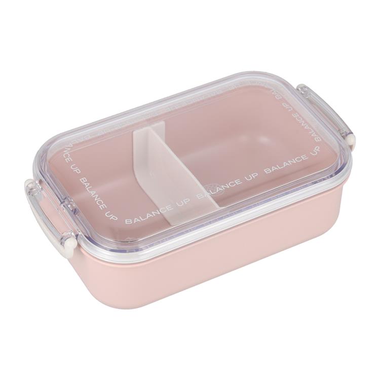 タイトランチボックス 650ml ピンクベージュ バランスアップ お弁当箱【ロフト限定】 ピンクベージュ