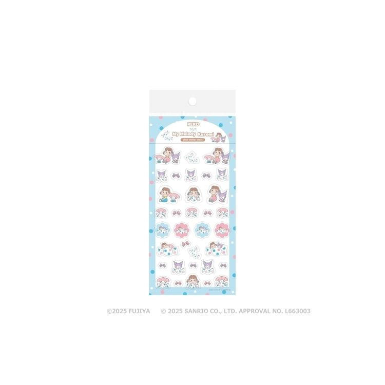 透明シールシート PEKO×サンリオキャラクターズ ドットB ドットB