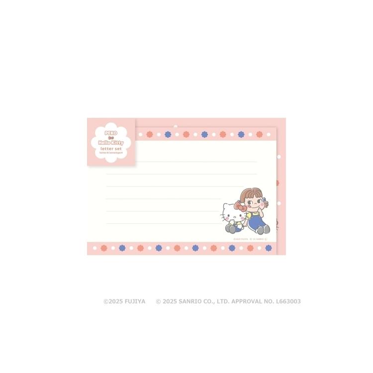 レターセット PEKO×サンリオキャラクターズ A A