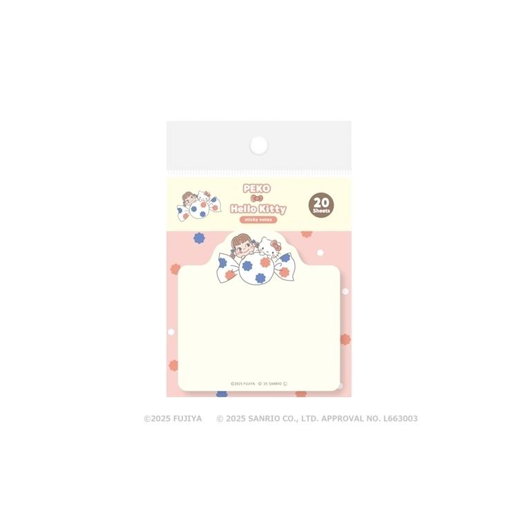 型抜き付箋 PEKO×サンリオキャラクターズ ドットA ドットA