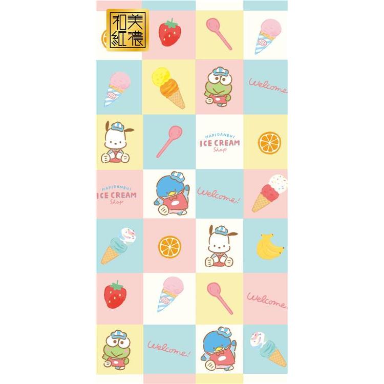 のし袋 はぴだんぶい アイスクリームショップ ポチャッコ&タキシードサム&けろけろけろっぴ 3枚入り【ロフト限定】 ポチャッコ&タキシードサム&けろけろけろっぴ