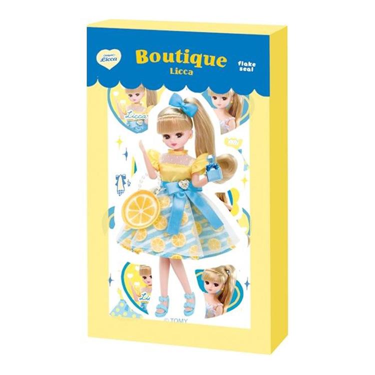 箱入りフレークシール リカちゃん ブティック ブティック