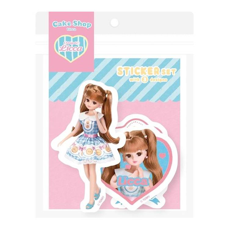 ステッカー リカちゃん ケーキショップ ケーキショップ