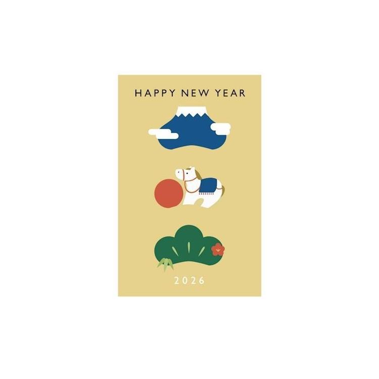 お年玉付き年賀はがき 午 N-18 3枚入り