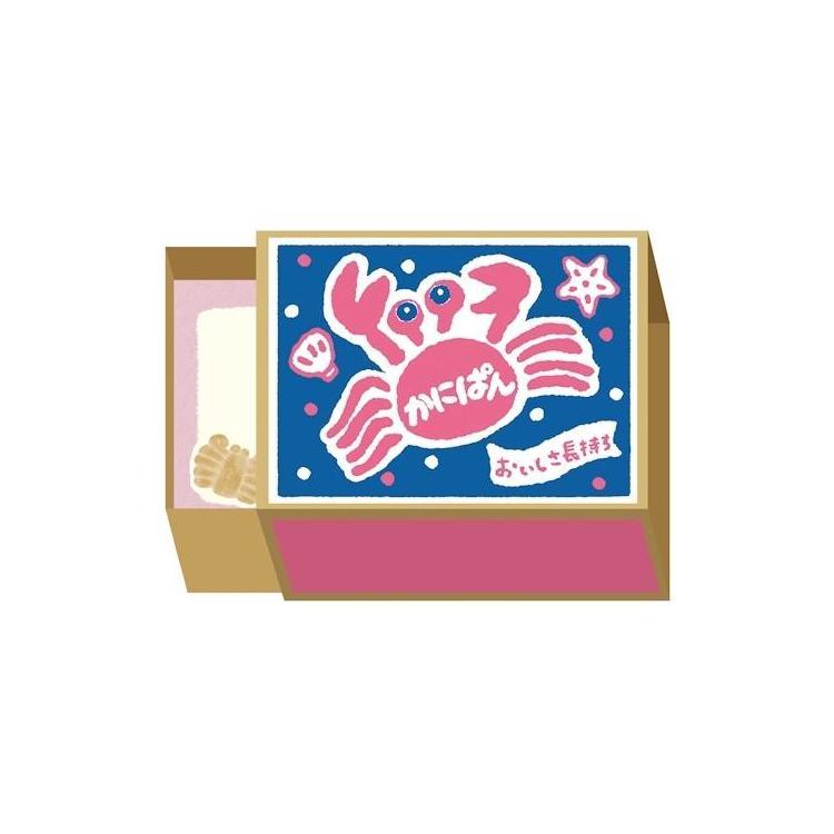 三立製菓 マッチ箱メモ かにぱん かにぱん