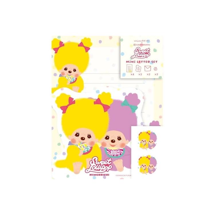 ダイカットミニレターセット モンチッチ ロリポップ モンチッチ ロリポップ