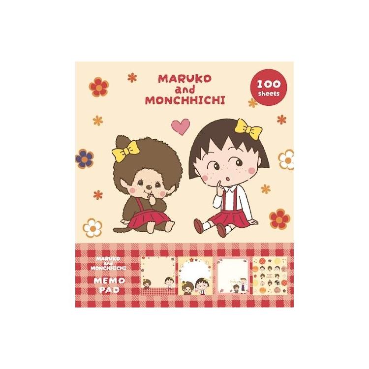 メモパッド まる子+モンチッチ(まる子＋モンチッチ): ステーショナリー