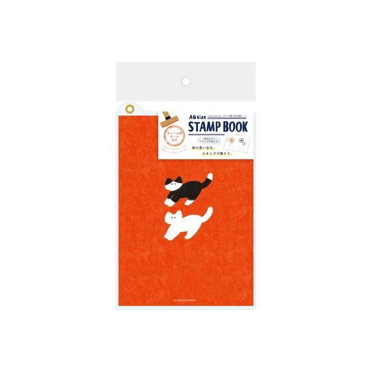 スタンプ帳 A6 ネコ ネコ