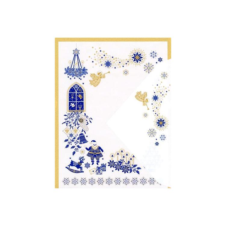 レターセット TO WISH YOU ブルー