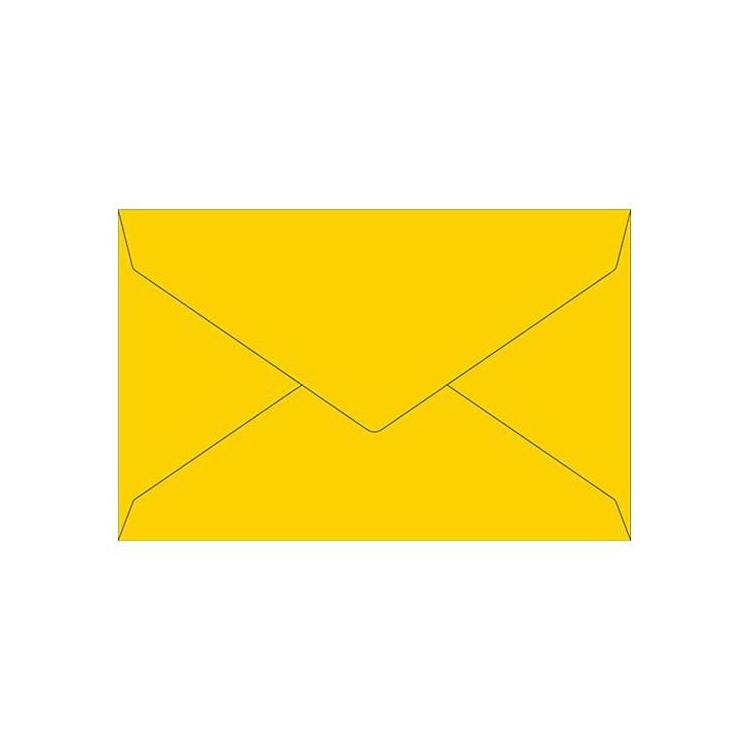 ミニメッセージカード封筒 イエロー イエロー