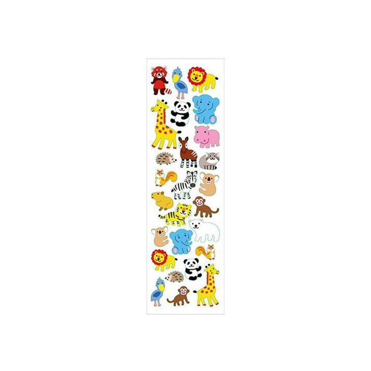 シール 起毛 動物園 起毛 動物園