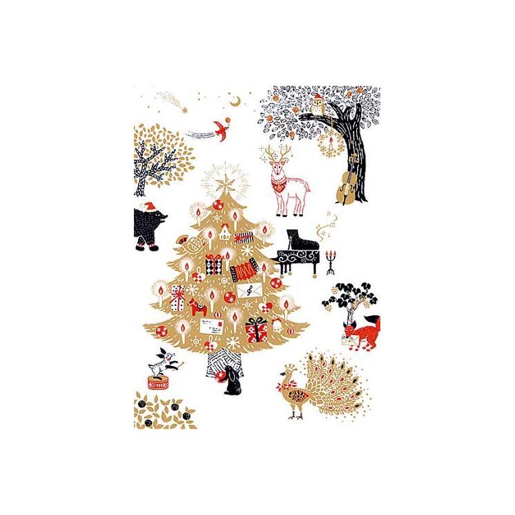 便箋 クリスマスナイト A5 8枚入