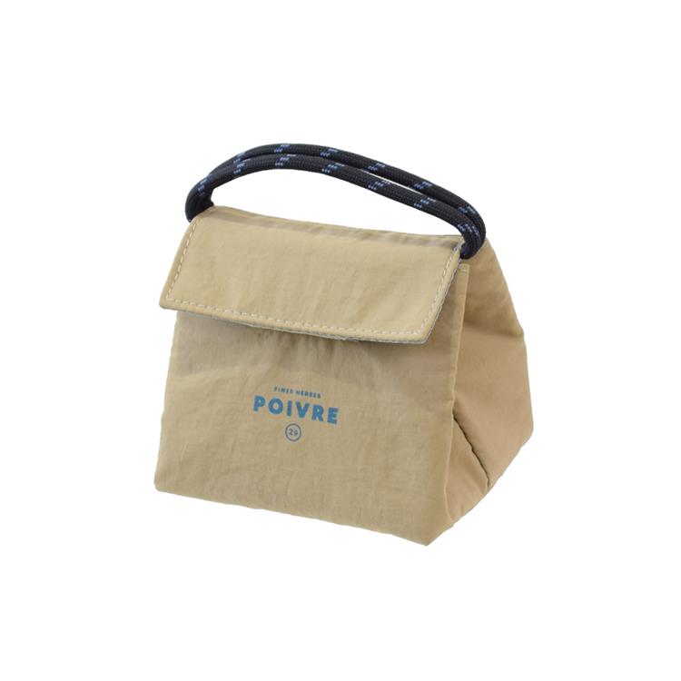 保冷おにぎりポーチ ベージュ ベージュ