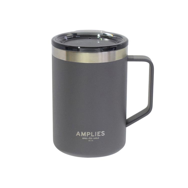 ラージサーモマグカップ 580ml グレー(グレー): ホーム＆キッチン