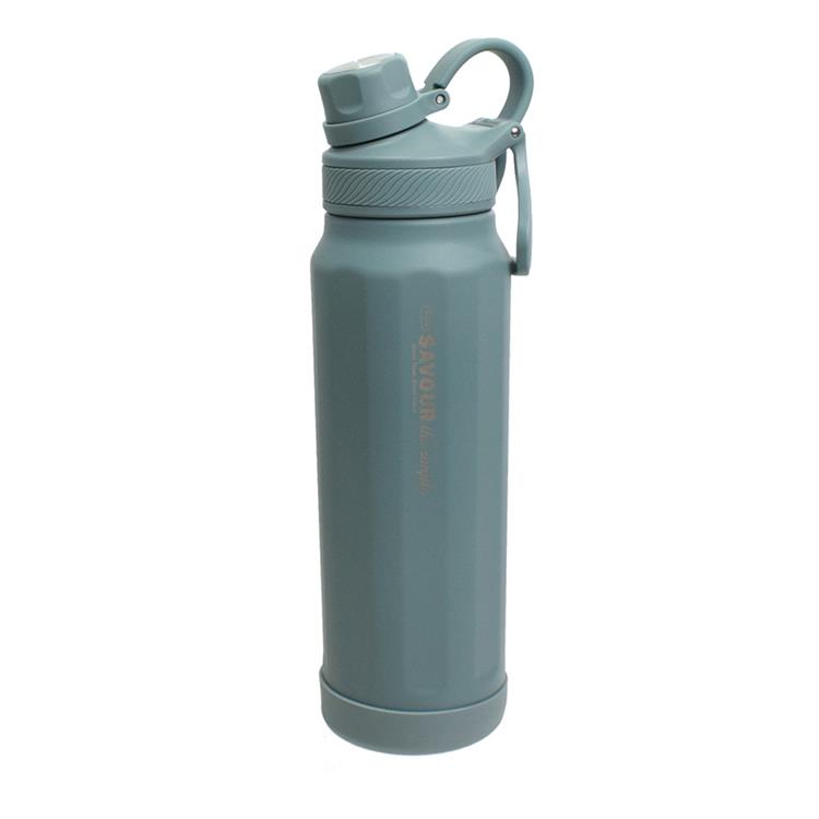 ステンレス直飲みボトル 740ml グリーン グリーン