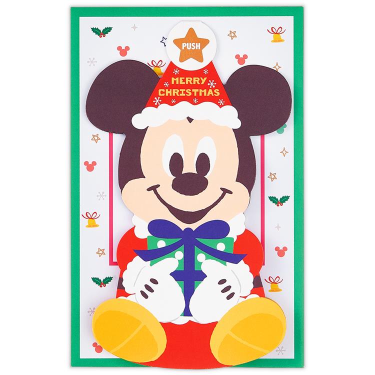 クリスマスオルゴールカード ディズニー ミッキー ゆらゆら ステーショナリー ロフト公式通販サイト Loft