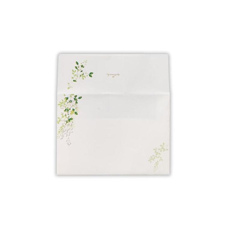 便箋用封筒 リーフ