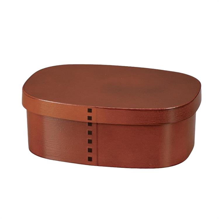 さっと洗えるわっぱ弁当 600ml ライトブラウン