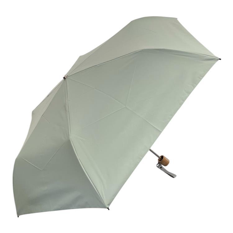 【未使用品】サマーシールド　折りたたみ日傘　ミントグリーン【最終値下げ】 折りたたみ傘 晴雨兼用 サマーシールド ミントグリーン(ミントグリーン