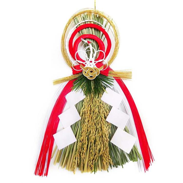 正月飾り 鶴に初日の出