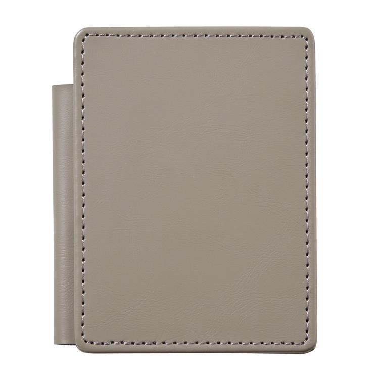 スライドメモパッド レザフェスU A7 グレー グレー