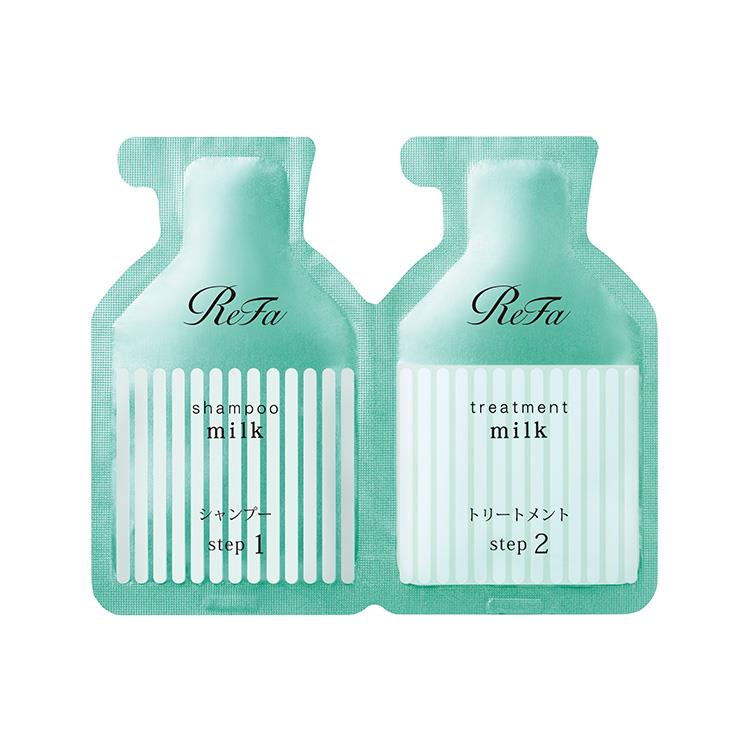 リファミルクプロテインストレート シャンプー&トリートメント トライアル1回分
