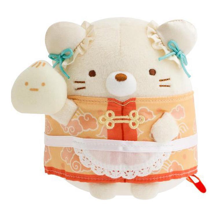 ぶらさげぬいぐるみ すみっコぐらし飯店 ねこ