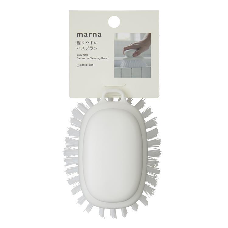 握りやすいバスブラシ ホワイト ホワイト