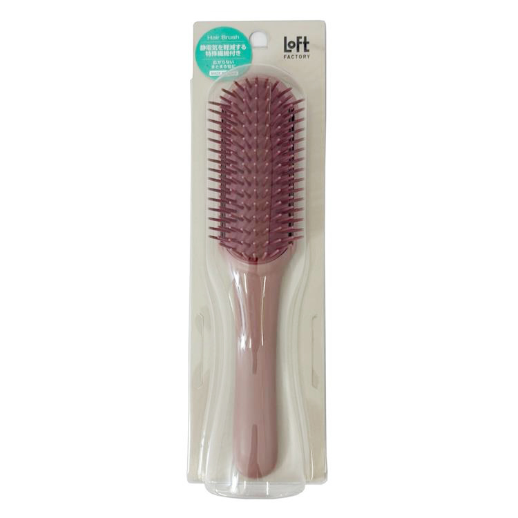 静電気軽減ヘアーブラシ【ロフト限定】: コスメ＆ビューティー