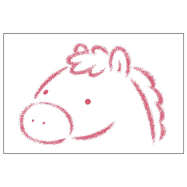 年賀スタンプ 2026 ふわり馬 ふわり馬